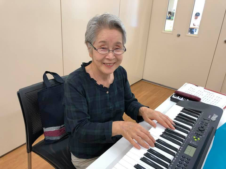 イキイキとしたピアノde脳活の生徒さん