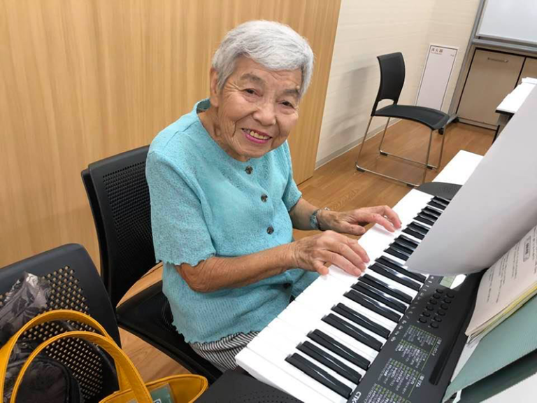 イキイキとしたピアノde脳活の生徒さん
