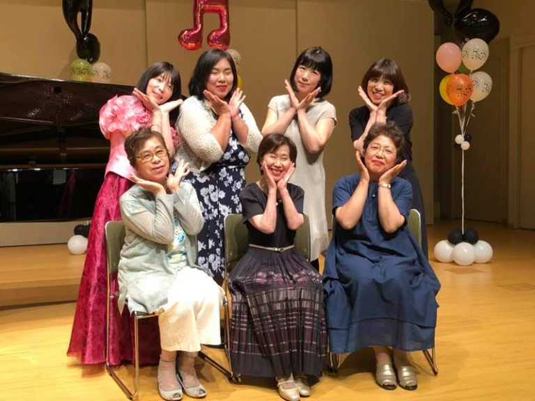 イキイキとしたピアノde脳活の生徒さん